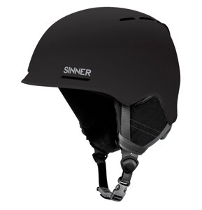 Шолом гірськолижний Sinner Fortune M 55-58 Matte black (SIHE-145-10A-57) в Києві от компании Elektromax