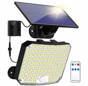 Світильник на сонячній батареї з датчиком руху Solar wall lamp BL-104-SMD