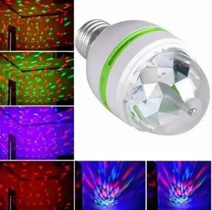 УЦЕНКА. Дисколампа LASER Rotating lamp, що обертається світлодіодне дисколампа (немає коробки 202) в Києві от компании Elektromax