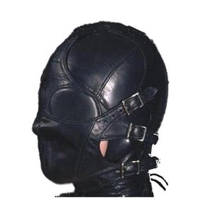 Шкіряна маска з ременями на обличчі в Києві от компании Elektromax
