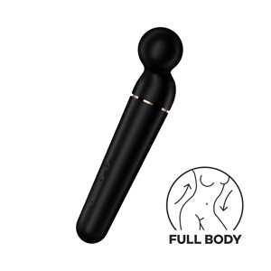 Вібромасажер Satisfyer Planet Wand-er Black/Rosegold, дуже потужний, бездротовий в Києві от компании Elektromax