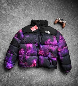 Куртка зимова в стилі The North Face принт космос в Києві от компании Elektromax