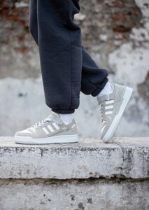 Жіночі кросівки Adidas Forum 84 Low gray white в Києві от компании Elektromax