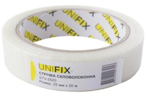 Стрічка стеклотканевая Unifix - 25 мм x 20м 1 шт. в Києві от компании Elektromax