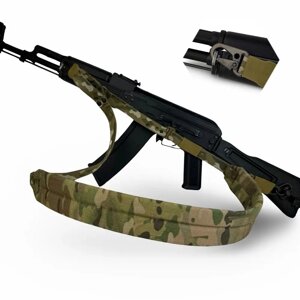 Ремінь для зброї триточковий H&K карабіном та широким наплічником мультикам в Києві от компании Elektromax