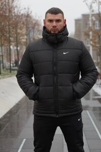 Куртка зимова чоловіча "Frost" Nike чорна (1591263676)