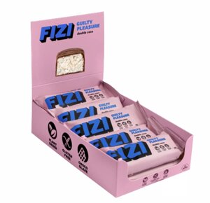 FIZI Chocolate Bar - 10х40g Double Coconut  батончики з кокосом в Києві от компании Elektromax