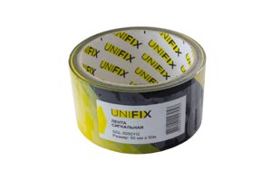 Стрічка сигнальна Unifix - 50 мм x 50 м жовто-чорна в Києві от компании Elektromax