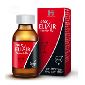 Возбуждающие капли Sex Elixir Spanish Fly, 15мл в Києві от компании Elektromax