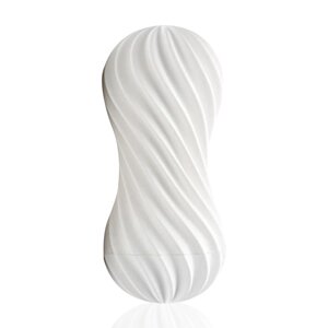 Мастурбатор Tenga Flex Silky White зі змінною інтенсивністю, можна скручувати в Києві от компании Elektromax