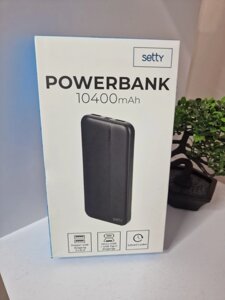 Повербанк SETTY 10400 mah GB-43-Se, чорний в Києві от компании Elektromax