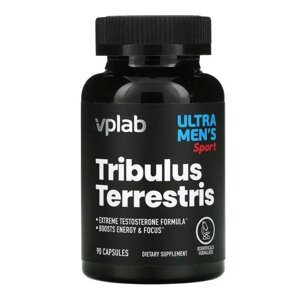 VPLab Tribulus Terrestris - 90 caps для підтримки тестостерону вітаміни