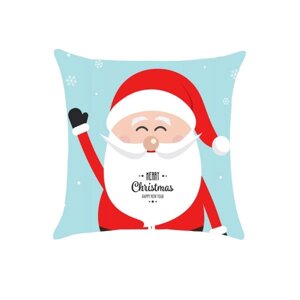 Наволочка на подушку Санта-Клаус Merry Christmas