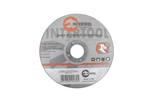 Диск відрізний металу Intertool - 125 х 1,6 х 22,2 мм 20 шт.