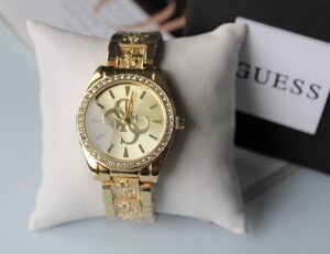 Наручний жіночий годинник Guess gold