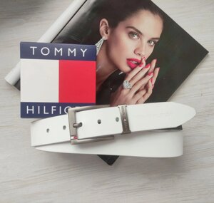 Шкіряний ремінь Tommy Hilfiger білий в Києві от компании Elektromax