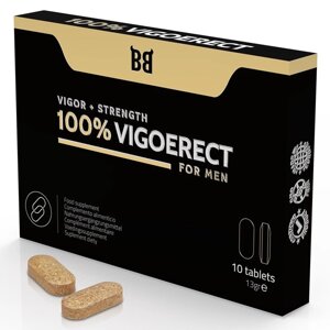 Поліпшення ерекції Blackbull 100% Vigoerect Vigor Strength For Men, 10 таблеток в Києві от компании Elektromax