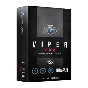 Препарат для чоловічої сили Viaman Viper Pro, 15шт в Києві от компании Elektromax