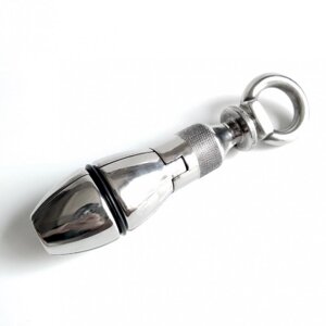 Stainless Steel Anal Lock Expanding & Locking Butt Plug в Києві от компании Elektromax