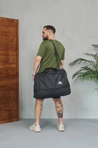 Дорожна сумка чорна Adidas біле лого (мал.) (Харьков) в Києві от компании Elektromax