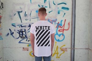 Біла футболка Off White