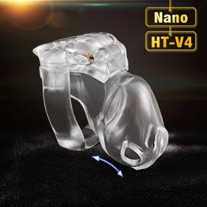 HT V4 Male Chastity Device Nano clear в Києві от компании Elektromax