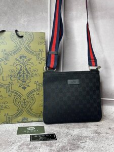 Сумка Gucci c Орнамент GG Jumbo S 016-2, Чорний