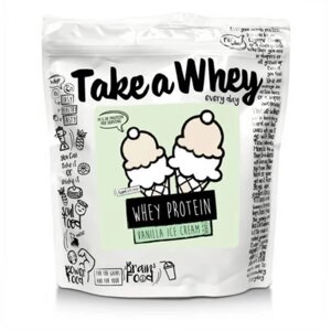 Take-a-whey whey protein 907 г протеїн (ванільне морозиво) в Києві от компании Elektromax