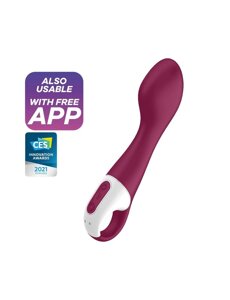 Смарт вібратор точки G Satisfyer Hot Spot з функцією підігріву в Києві от компании Elektromax