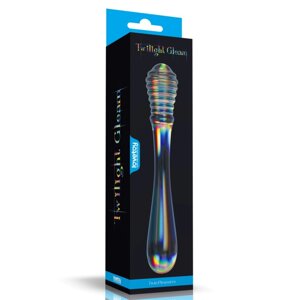 Скляний дилдо Twilight Gleam Glass Dildo Twin Pleasures в Києві от компании Elektromax