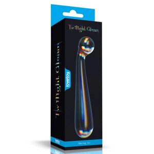Скляний дилдо Twilight Gleam Glass Dildo Alluring Arc в Києві от компании Elektromax