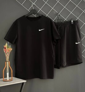 Шорти Nike білий лого + футболка Nike чорна RD171/RD206 в Києві от компании Elektromax