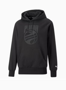 Толстовка чоловіча Puma Posterize Hoodie Black (536337-01)