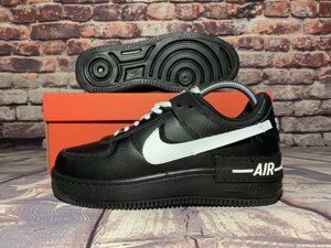 Жіночі кросівки Nike Air Force ( Чорні )