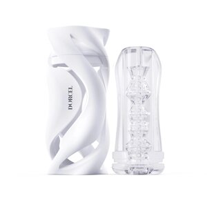 Мастурбатор Dorcel DEEP BLOW WHITE, подвійне використання в Києві от компании Elektromax