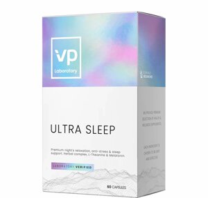 VPLab Ultra Sleep - 60 caps для відпочинку та спокійного сну вітаміни в Києві от компании Elektromax