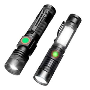 Світлодіодний ліхтар світильник BL-502 T6+COB, Ліхтарик police оригінал, Ліхтарик поліс в Києві від компанії Elektromax
