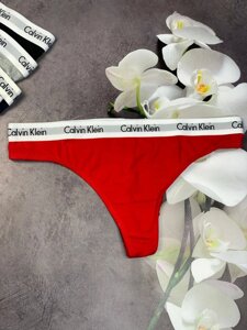 Труси Жіночі Calvin Klein Carousel Червоний wu031