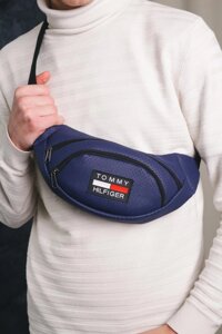 Бананка з перфор. шкірозамінника синя Tommy Hilfiger в Києві от компании Elektromax