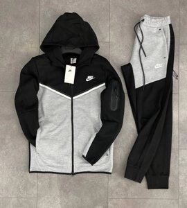 Спортивний костюм Nike Tech Fleece чорно-сірий в Києві от компании Elektromax