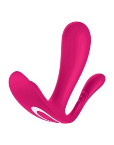 Подвійний смарт-вібратор у трусики Satisfyer Top Secret+ Pink в Києві от компании Elektromax