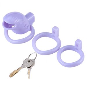 Пояс    для чоловіків у формі рибки Resin Chastity Device Lavender в Києві от компании Elektromax