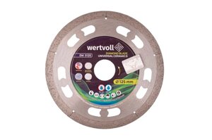 Диск алмазний для кераміки Wertvoll - 125мм Universal Ceramics