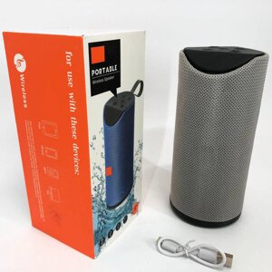Колонка портативна bluetooth вологостійка JBL TG-113 (аналог). Колір: сірий в Києві від компанії Elektromax