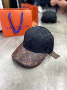 Кепка Louis Vuitton коричнева gu505