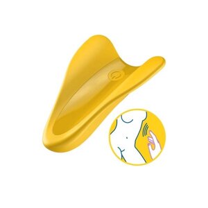 Стимулятор пальця високий мухоловка сатиффер жовтий в Києві от компании Elektromax