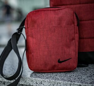 Барсетка Nike червоний меланж в Києві от компании Elektromax