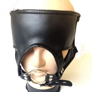 Latest Leather Eyepatch Stainless Steel Ring Gag в Києві от компании Elektromax