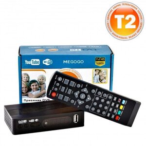 Тюнер T2 MG811 приставка з переглядом YouTube IPTV Wi-Fi HDMI USB MEGOGO