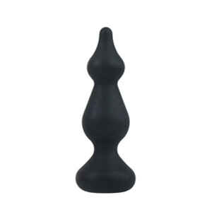 Анальна пробка Adrien Lastic Amuse Mini Black (S) з двома переходами, макс. діаметр 3 см в Києві от компании Elektromax